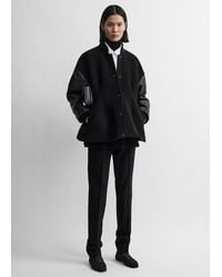 TOTEME - Varsity Wool Jacket - Lyst
