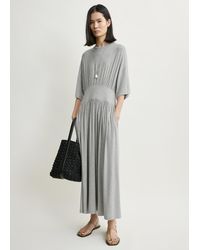 TOTEME - Jersey Tee Dress Pale Mélange - Lyst