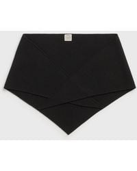 TOTEME - Triangle Wool Scarf - Lyst
