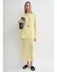 TOTEME - Long-Sleeve Tee Knit - Lyst