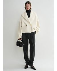 TOTEME - Shawl-Lapel Cardigan - Lyst
