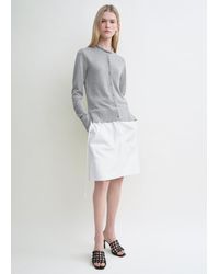 TOTEME - Fine Knit Cardigan - Lyst