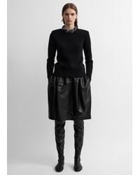 TOTEME - Structured Crew Knit - Lyst