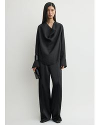 TOTEME - Cowl Blouse - Lyst