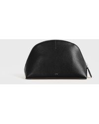 TOTEME - Small Grained-Leather Day Pouch - Lyst