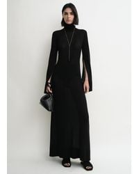 TOTEME - Slit Sleeve Knit Dress - Lyst