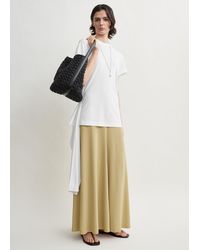 TOTEME - Flared Jersey Skirt - Lyst