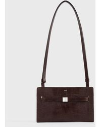 TOTEME - Belted Lizard-Embossed Crossbody - Lyst