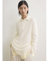 TOTEME - Long Open Weave Knit - Lyst
