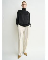 TOTEME - Slouch-Neck Blouse - Lyst