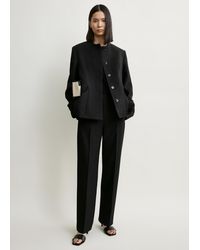 TOTEME - Jacquard Cotton Jacket - Lyst