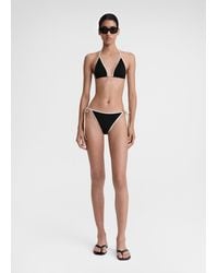TOTEME - Stripe Tie Bikini Top - Lyst