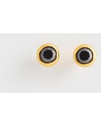 TOTEME - Mini Diamond Studs - Lyst