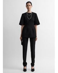 TOTEME - Sculptural Scuba Top - Lyst
