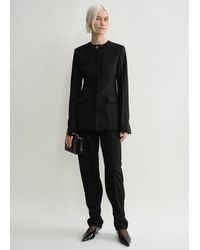 TOTEME - Collarless Cinched Jacket - Lyst