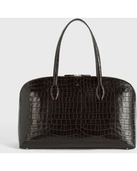 TOTEME - Croco-Embossed Day Tote - Lyst