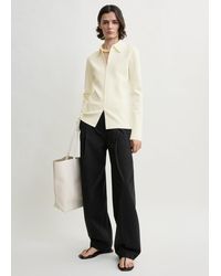 TOTEME - Compact Knit Buttoned Top - Lyst