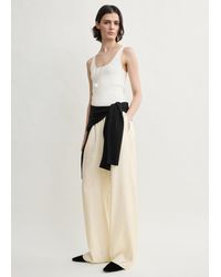 TOTEME - Monogram Silk Pj Bottoms - Lyst