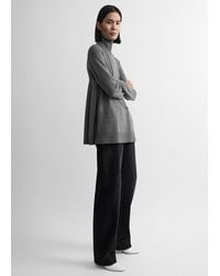 TOTEME - Wool Turtleneck Top - Lyst