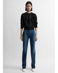 TOTEME - Merino Cotton Crew Knit - Lyst