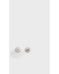 TOTEME - Mini Diamond Studs - Lyst