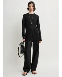 TOTEME - Long-Sleeve Tee Knit - Lyst