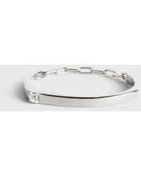 TOTEME - Diamond Chain Ring 18Kt - Lyst