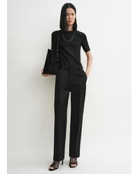 TOTEME - Classic Rib Tee - Lyst