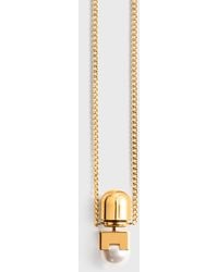 TOTEME - Long Faux Pearl Necklace - Lyst