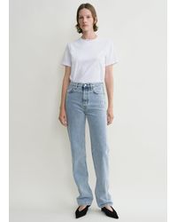 TOTEME - Classic Cut Denim Full Length - Lyst