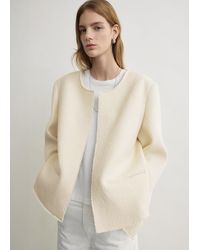 TOTEME - Open-Front Bouclé Blazer - Lyst