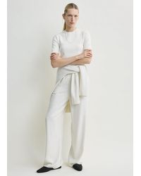TOTEME - Monogram Flannel Pj Bottoms - Lyst
