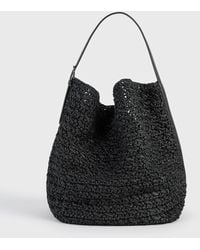 TOTEME - Belted Paper Raffia Tote - Lyst