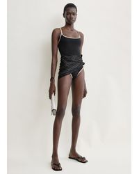 TOTEME - Stripe Edge Swimsuit - Lyst