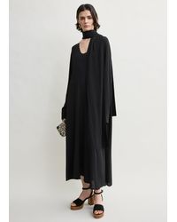 TOTEME - Rounded Neckline Dress - Lyst