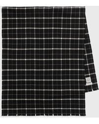 TOTEME - Windowpane Scarf - Lyst