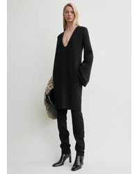 TOTEME - Short Bell-Sleeve Dress - Lyst