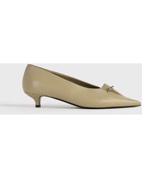 TOTEME - Pierced Nappa Pumps - Lyst