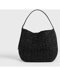 TOTEME - Medium Belted Paper Raffia Tote - Lyst