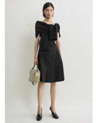TOTEME - Beaded Pleat Skirt - Lyst