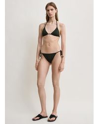 TOTEME - Monogram Pointelle Bikini Bottoms - Lyst