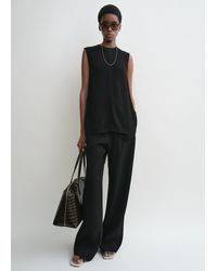 TOTEME - Woven Stripe Top - Lyst
