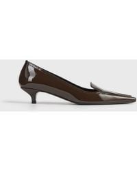 TOTEME - Patent Loafer Pumps - Lyst