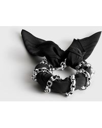 TOTEME - Silk Scarf Bracelet - Lyst