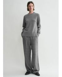 TOTEME - Monogram Flannel Pj Bottoms - Lyst