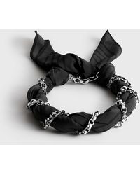 TOTEME - Silk Scarf Collar - Lyst