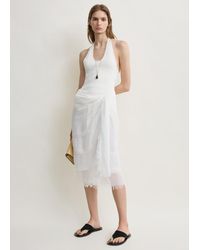 TOTEME - Compact Knit Halter Top - Lyst