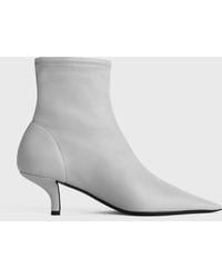 TOTEME - Nappa Heeled Sock Boots - Lyst
