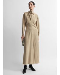 TOTEME - Slouch Waist Scarf Dress - Lyst