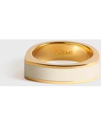 TOTEME - Signature Ring Ecru - Lyst